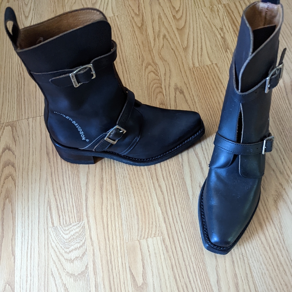 Harley-Davidson genuine leather boots size 8.5
